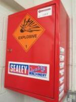 Sealey Lockable Wall Cabinet with Key, Size H62cm x W46cm x D30cm.