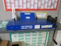 Integra Merlin 110 Narrow Manual Number Plate Maker. NOTE: You must be RNPS registered to buy this equipment. Your registered bidding address must match your address registered with the DVLA and a copy provided prior to release of goods. No refunds will 