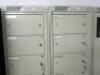 3 x Lindstrom Employee Lockers to Include: 2 x 10 Compartments & 1 x Dirty Garment Locker with 11 x Keys. Size H182cm x W38cm x D45cm. - 2