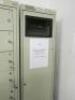 3 x Lindstrom Employee Lockers to Include: 2 x 10 Compartments & 1 x Dirty Garment Locker with 11 x Keys. Size H182cm x W38cm x D45cm. - 4