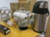Quantity of Meeting Room Crockery to Include: 2 x Boxes of Argon Tableware 16 Pc Dinner Sets, 2 x 6 Cup & Saucer Sets & 1 x Thermal Dispenser. - 5