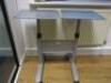Quantity of Assorted Office Furniture to Include: 1 x Reception Counter, 7 x Wave Desks, 6 x Pedestals, 7 x 4 Drawer Filing Cabinets, 1 x Executive Office Suite, 1 x Book Case & 1 x Nobo Projector Trolley (As Viewed/Pictured). - 15