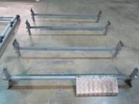 Set of 4 x Van Roof Bars, W176cm.