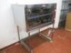 Italforni Pesaro Twin Deck Pizza Oven, Model TKD-21, S/N 51409, DOM 2019, 3 Phase.Each Deck is Thermostatically Controlled Upto 450cc.Size H70cm x W124cm x D94cm.Overall Height 165cm with Stand.Comes with Mobile Pizza Oven Stand, 2 x Pizza Lifters & Instr - 13