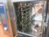 Rational Self Cooking Centre 6 Rack Electric Combi Oven, Model SCCWE61E, S/N E61SI19052747573,DOM 05/2019. Comes with Stainless Steel Combi Stand with Tray Slides and Instruction Manual. - 6