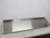 Simply Stainless Wall Shelf with Bracket, Size L120cm. - 5