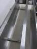 3 x Stainless Steel Wall Shelf with Bracket, Size 2 x L145cm & 1 x L120cm. - 3