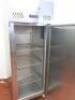 Williams Stainless Steel Single Door Refrigerated Cabinet, Model MJ1SA-R1. Size H196cm x W74cm x D83cm. - 4