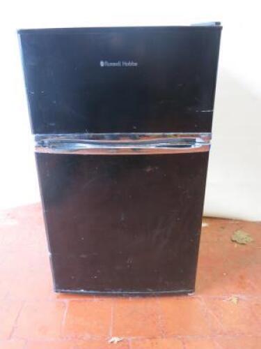 Russell Hobbs Under Counter Fridge/Freezer, Model RHUCFF50B. Size H84cm x W49cm x D45cm