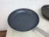 17 x Assorted Sized Frying Pans to Include: 1 x D40cm, 2 x D30cm, 5 x D28cm, 4 x D27cm, 3 x D25cm, 2 x D20cm - 3