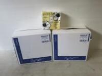 2 x Boxes of 500 White-8-Fold 40cm Airlaid Napkins