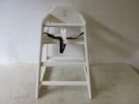 Bolero Children's High Chair in White