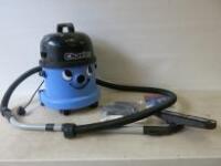 Numatic Charles Wet & Dry Vacuum Cleaner, Model CVC370-2. Comes with Attachments (As Viewed/Pictured)