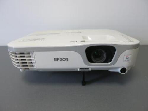 Epson LCD Projector, Model H436B. Comes with Power Supply, & VGA Cable