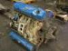 Ford V8 Naturally Aspirated Engine with Blue Painted Rocker Covers. (As Viewed and Inspected. For Spares or Repair). - 3