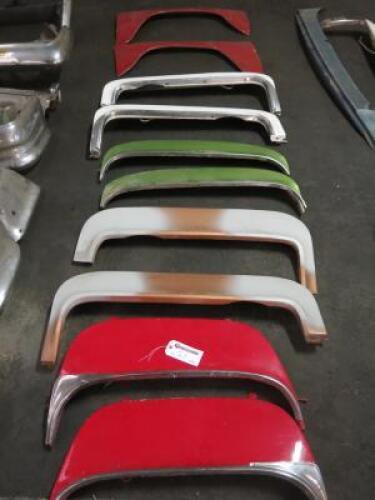 10 x Assorted Wheel Arch Trim Panels.