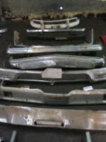 9 x Assorted American Front & Rear, Chromed Steel Car Fenders to Include: Cadillac, Plymouth & Other American Classics.