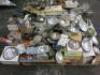 Pallet with Large Quantity of Assorted Car Light Bulbs to Include: New & Used Sealed Beam Units, Halogen Bulbs, Lenses & Driving Lamps.