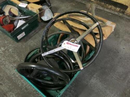 8 x Assorted Model Steering Wheels.