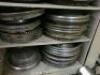 Cabinet Containing Approx 130 x Wheel Push on Hub Cap/Embellishers. - 4