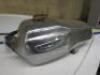 Chrome Ducati Motorcycle Fuel Tank. - 3