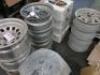 5 x Sets of 4 Rims to Include: 3 x Alloy, 1 x Steel Spoke Effect & 1 x Refurbished Spoked Rims. - 4