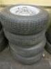 4 x 5 Stud Spoked Effect Wheels with 205/70/R15 Tyres.