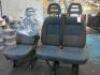 2 x Assorted Van Seats to Include: 1 x Single with Armrest & 1 x Double. - 2