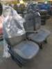 2 x Assorted Van Seats to Include: 1 x Single with Armrest & 1 x Double. - 4