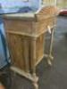 Oak Unit with Cupboard, Drawer & Key. Size H220cm x W78cm x D60cm. - 2
