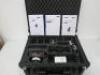 ARRI Wireless Compact Unit, S/N K2.72103.0-7092. Comes in a Genuine Peli Case with ARRI Active Motor Controller, Model AMC-1, S/N K2.0005872-6118, 3 x ARRI cForce Mini Lens Motor, S/N K2.0006354-3284,3283,3291, ARRI WCU-4 Plate, S/N K2.0006501, 4 x Pre Ma