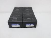 10 x Canon BP-955 Rechargeable Intelligent Li-on Batteries.