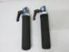 Set of 8 Blue Modular Rod Bridge Handles in Black Plastic Carry Case to Include: 2 x Grips, 2 x Bridge & 4 x Offset. - 2