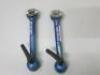 Set of 8 Blue Modular Rod Bridge Handles in Black Plastic Carry Case to Include: 2 x Grips, 2 x Bridge & 4 x Offset. - 4