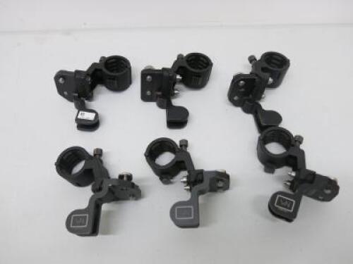 6 x White Noise Microphone Mounts.