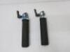Set of 8 Blue Modular Rod Bridge Handles in Black Plastic Carry Case to Include: 2 x Grips, 2 x Bridge & 4 x Offset. - 2