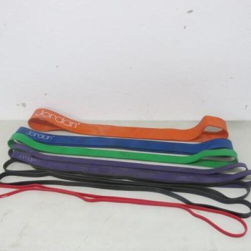 8 x Assorted Size & Resistance Power Bands
