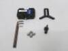DJI Ronin Hand Held Camera Stabilization System to Include: 1 x Gimbal Model R-16, S/N 0330039382, 1 x Top Handle Bar, 1 x Turning Stand, 1 x Remote Control Model NDJ6, 1 x Camera Mounting Plate, 2 x Adjustable Extension Rod, 1 x Charger, 2 x Quick Releas - 27