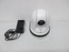 Panasonic 4K Professional Integrated Day/Night PTZ (Remote Pan, Tilt & Zoom) Camera in White, Model AW-UE70WE, S/N K5TQA0044. Comes with Power Supply. - 7