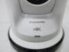Panasonic 4K Professional Integrated Day/Night PTZ (Remote Pan, Tilt & Zoom) Camera in White, Model AW-UE70WE, S/N K5TQA0008. Comes with Power Supply. - 2