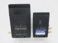 Teradek Bolt Pro 300 HDMI Video Transceiver Set to Include: 1 x Bolt 300 RX & 1 x Bolt 300 TX. Note: missing power supply.