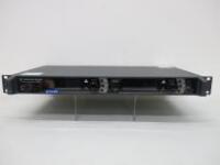 Sennheiser True Diversity 2 Channel Receiver, Model EM 3732-II N GB, S/N 1145113677.