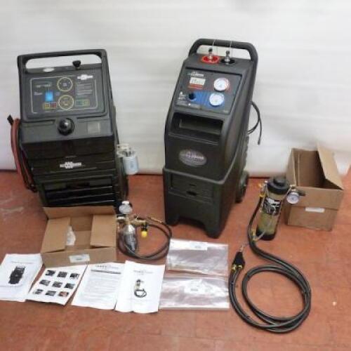 TerraClean Petrol & Diesel Decorbonisation Machines to Include: Petrol Machine S/N 4006T-00379, Diesel Machine S/N 2011602564, EGR Cleaning Tool P/N 201170, Pressurized Induction Tool P/N 201145. Comes with Selection of Parts/Spares/Accessories & Manuals