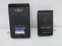 Teradek Bolt Pro 300 HDMI Video Transceiver Set to Include: 1 x Bolt 300 RX & 1 x Bolt 300 TX. Note: missing power supply.