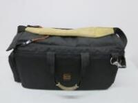Portabrace Rig Carrying Bag with Suede Shoulder Harness, Size H33cm x W65cm x D30cm.