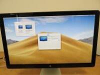 Apple 27" Thunderbolt Display, Model A1407. Comes with Power Supply & Assorted Leads.