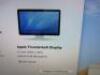 Apple 27" Thunderbolt Display, Model A1407. Comes with Power Supply & Assorted Leads. - 2