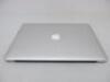 Apple 15.4" MacBook Pro, Model A1398. Running macOS High Sierra 10.13, Intel Core i7, 2.6Ghz, 16GB RAM, 750GB Flash Drive, Graphics Intel HD Graphics 4000 1536MB. NOTE: requires power supply & screen is marked (As Viewed/Pictured). - 2