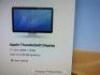 Apple 27" Thunderbolt Display, Model A1407. Comes with Power Supply & Assorted Leads. - 2