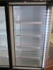 Interlevin LGC7500 Triple Door LED Illuminated Showcase Refrigerated Display Unit. S/N LGC750000317101200180006. Capacity 2050 Litres. Manufactured October 2017, (appears in near new condition). Original Cost £2700 - 4